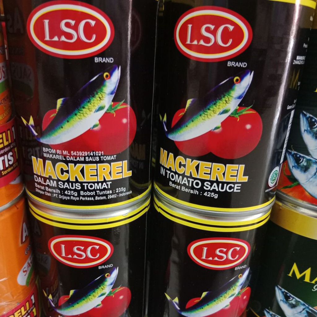 

LSC MACKEREL IN TOMATO SAUCE 425GRAM