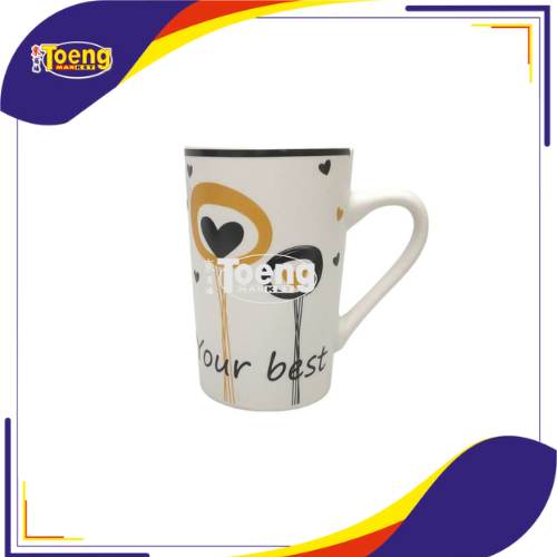 MUG KERAMIK KHAKI MOMENT 500ml 3220 TIARA 343220