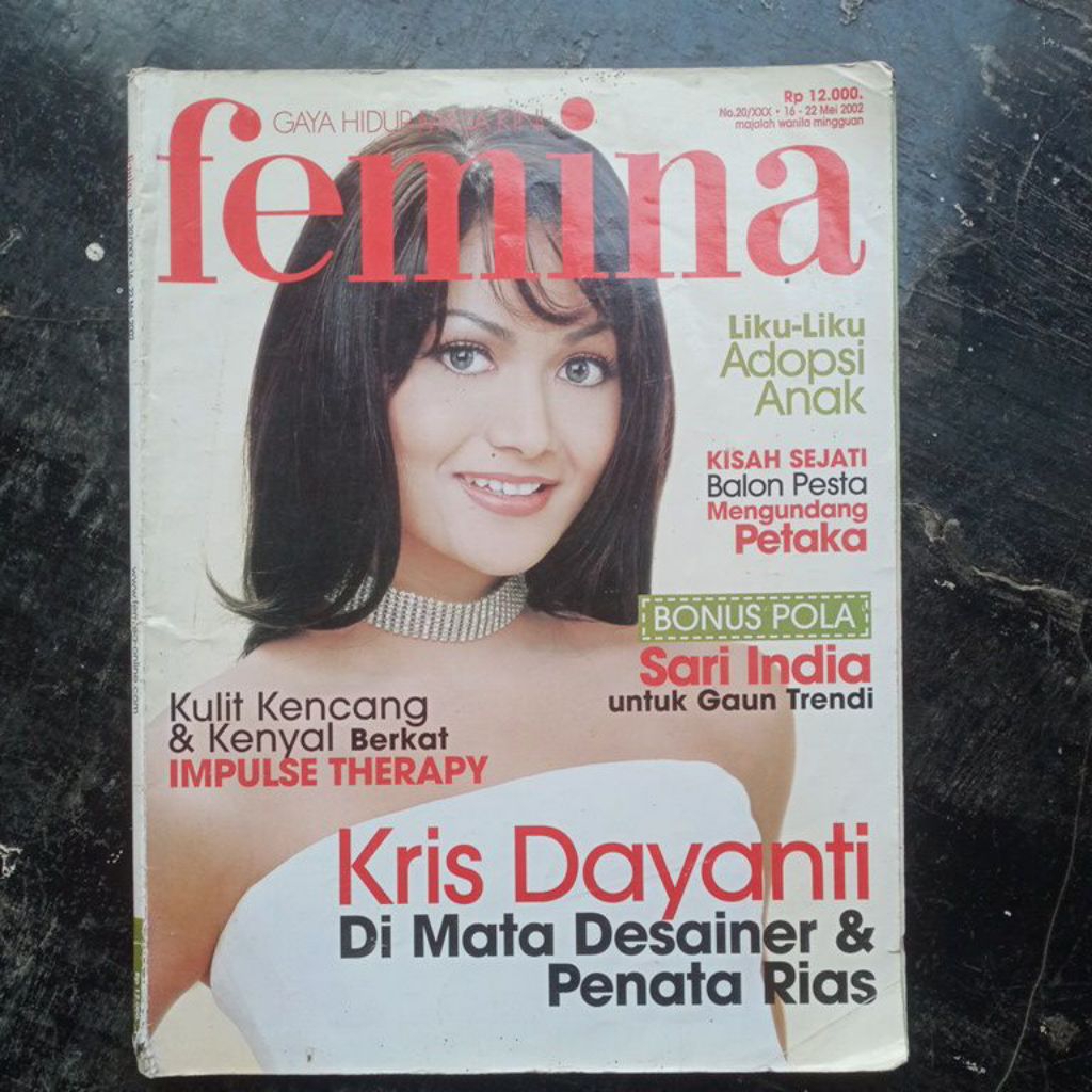 majalah Femina no. 20, 16-22 mei 2002