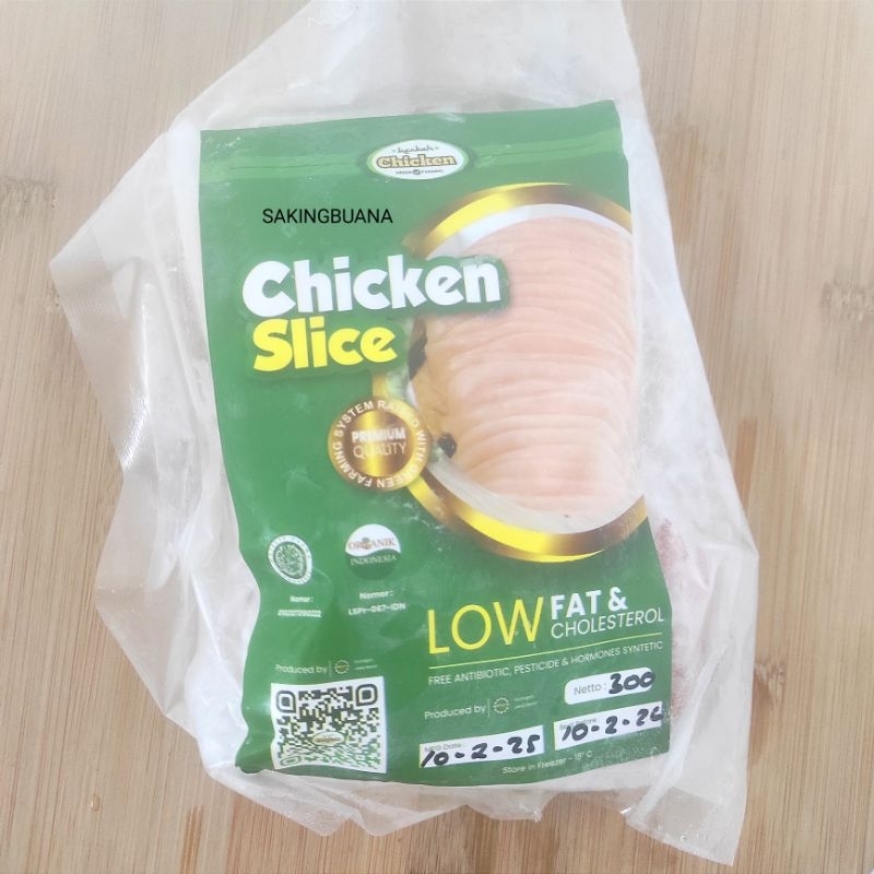 

Chicken Slice Organik 300gr - Berkah Chicken