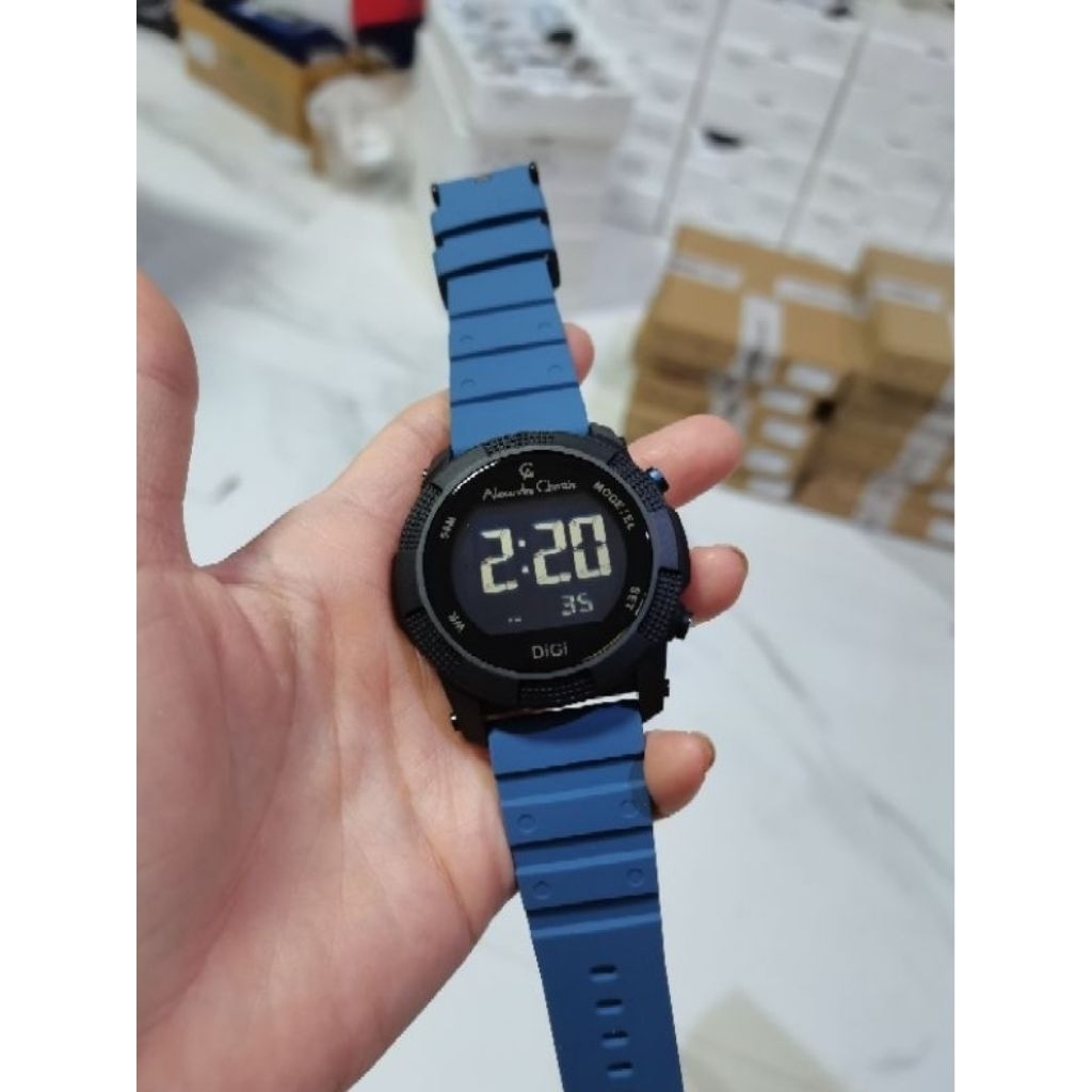 Jam Tangan pria Alexandre Christie Ac 9364  Ac 9373 / ac 9367  / Ac 9371 Rubber Original