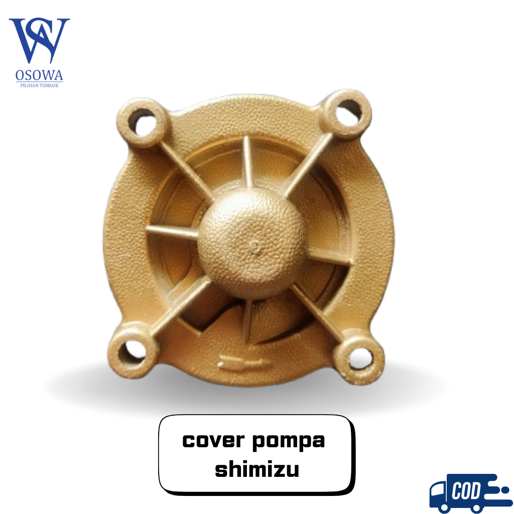 IMPELLER COVER POMPA AIR SHIMIZU SHM 130 (PS 126 PS 128, PS 130, PS 135 ) bekas layak pakai