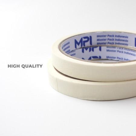 

Masking Tape 12mm x 12 meter MPI - Lakban Kertas 12mm x 12 meter