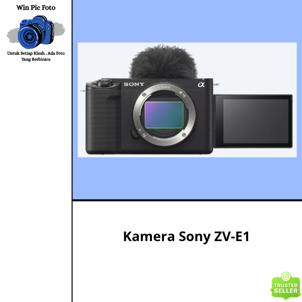 Kamera Sony ZV-E1 BODY ONLY / Camera Sony / Kamera Mirrorless / Camera Mirrorless