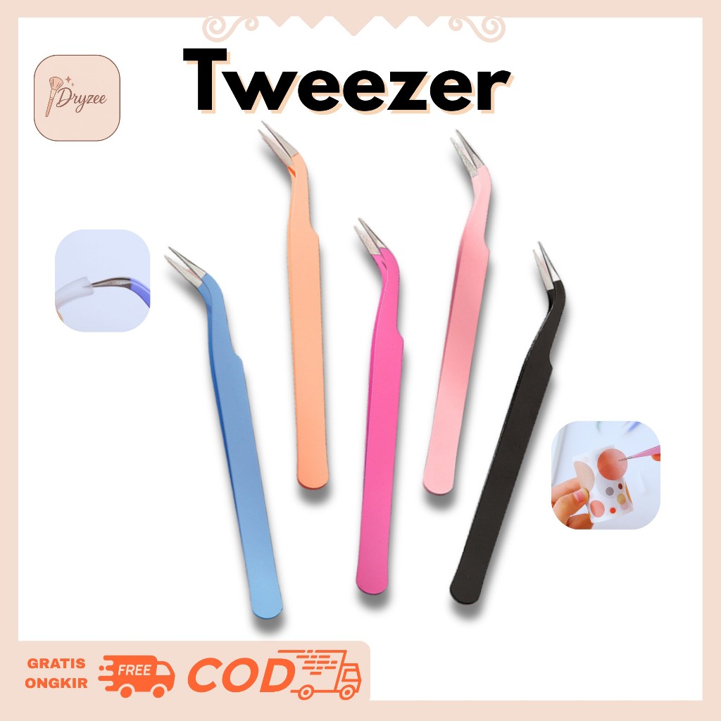 

Tweezer Penjepit Scrapbook Tools Untuk Jepit Stiker - AT05