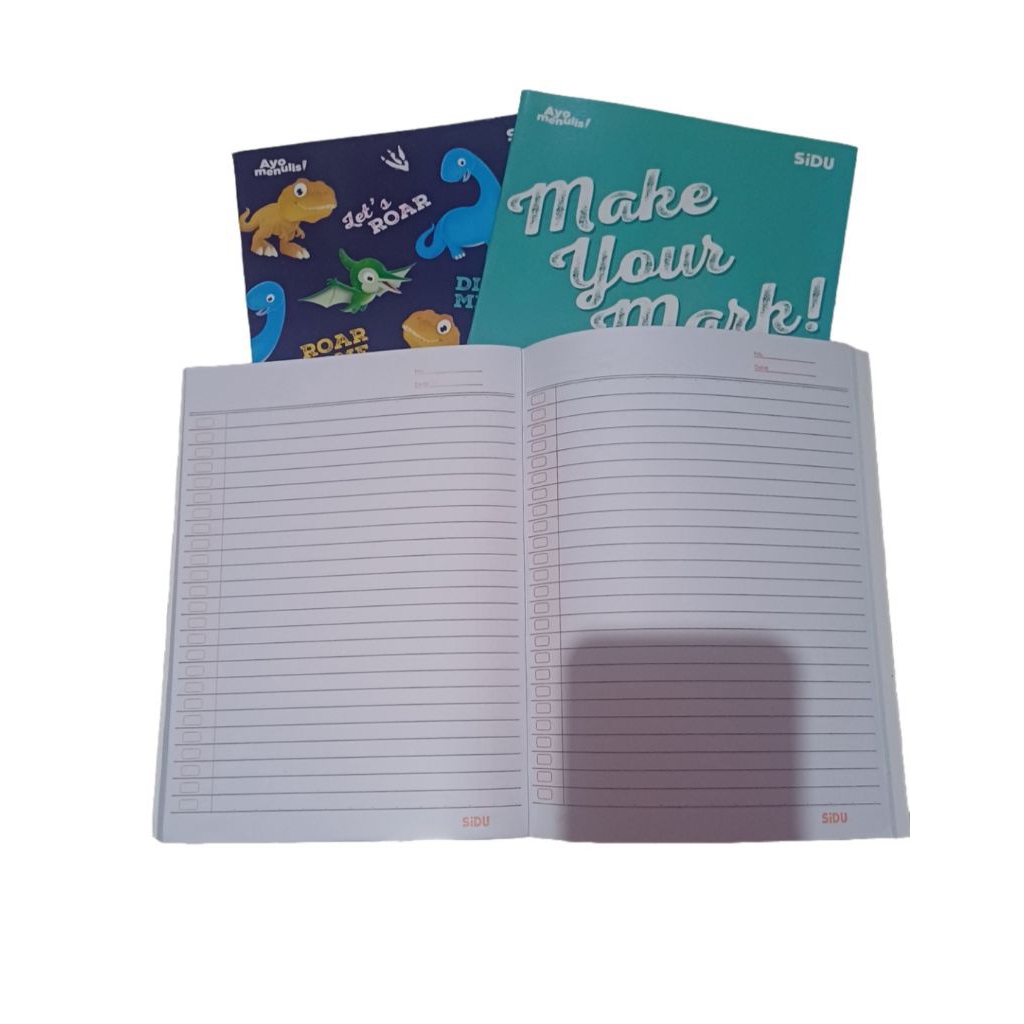 

[Whispers] Buku tulis merk SIDU isi 38 Lembar isi 5pcs