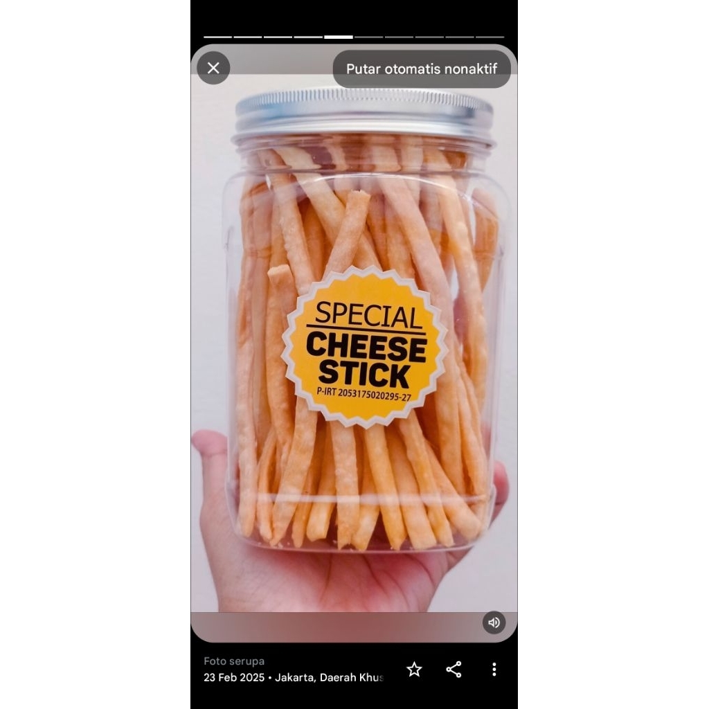 

250gr cheestick premium/cistik premium pouch/toples