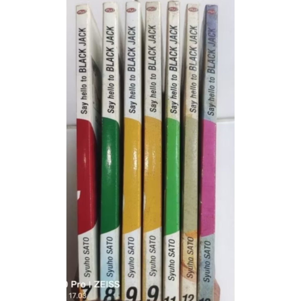 KOMIK SAY HELLO TO BLACK JACK ORIGINAL