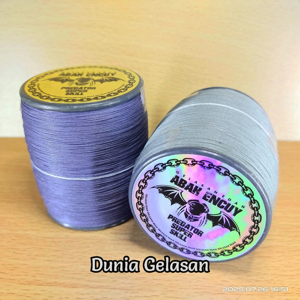 Gelasan Predator Super Collection Abah Encuy Molor 0.22 mm Bonit 2000 yards