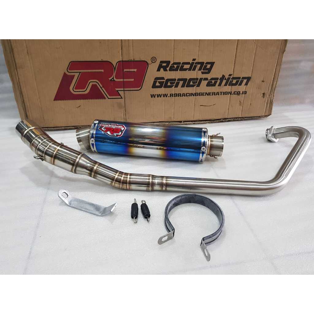 knalpot kenalpot r9 new mugello vixion new - vixion old - cb 150r lama - new cb 150 led streetfire -