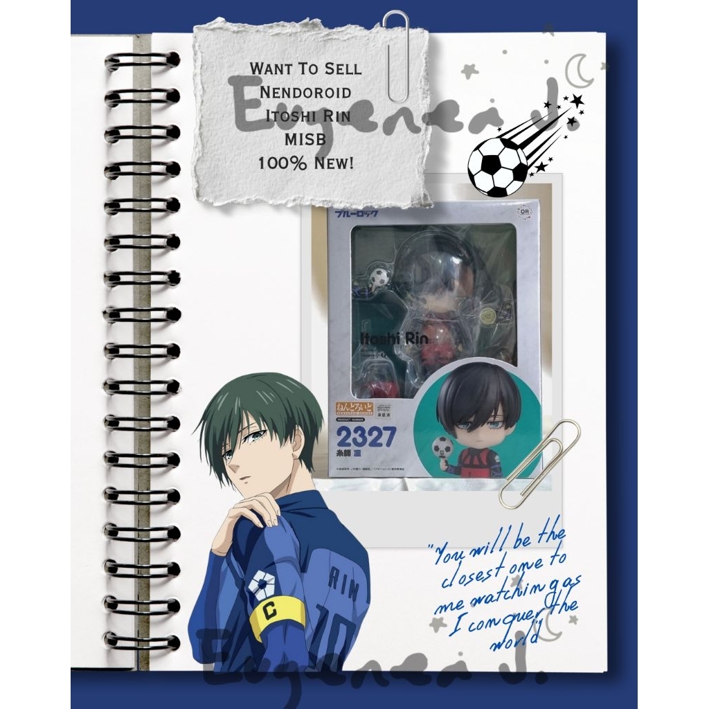 Nendoroid Bluelock Itoshi Rin Original