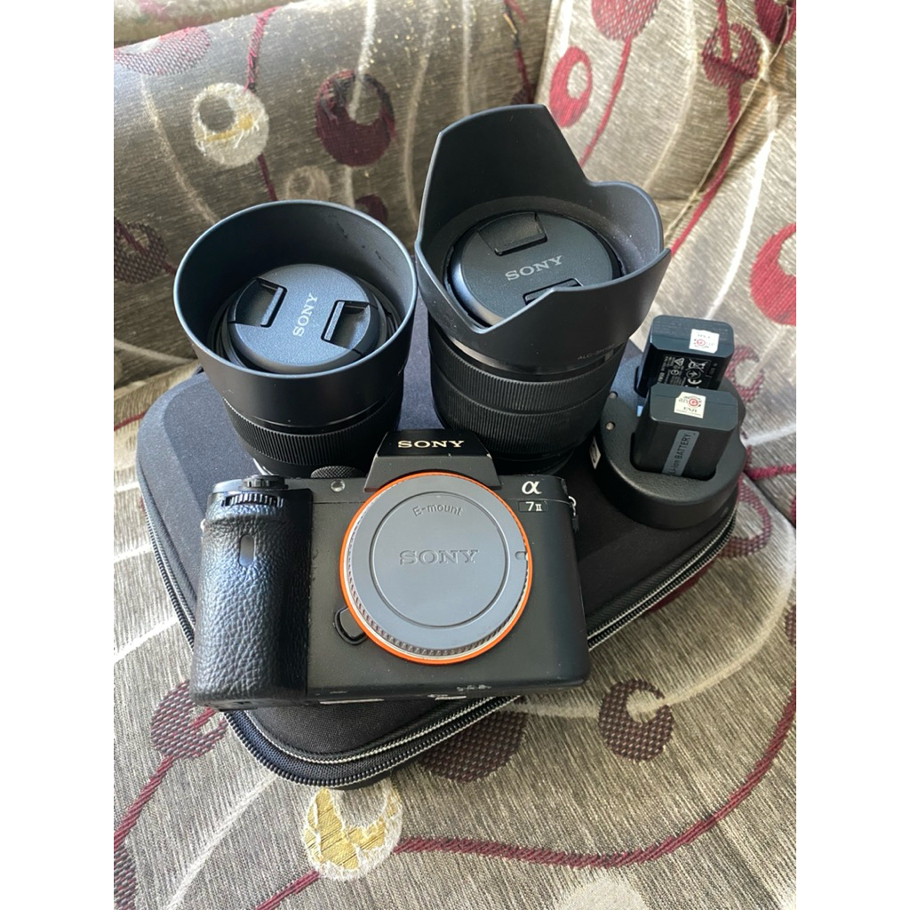 SONY A7 MARK II LENSA FIX 50MM