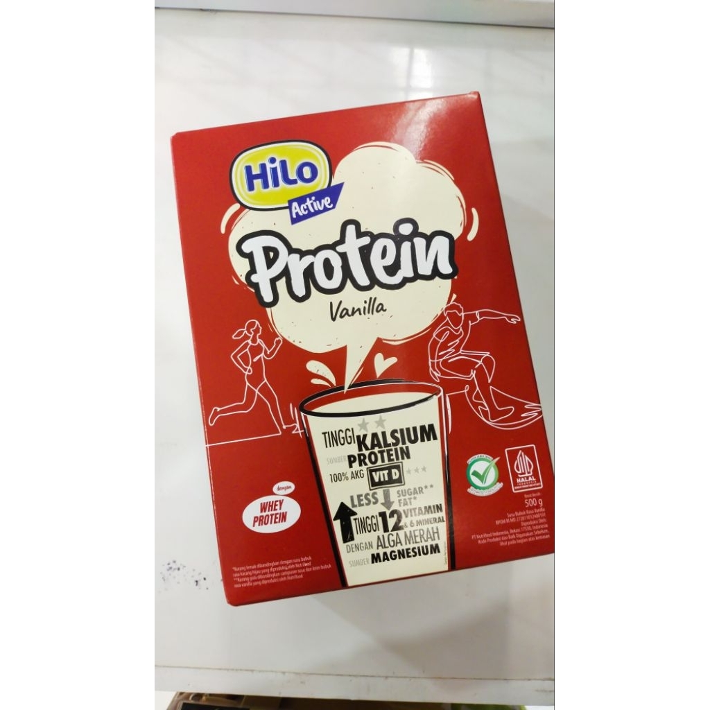

HILO PROTEIN ACTIVE VANILA 500G