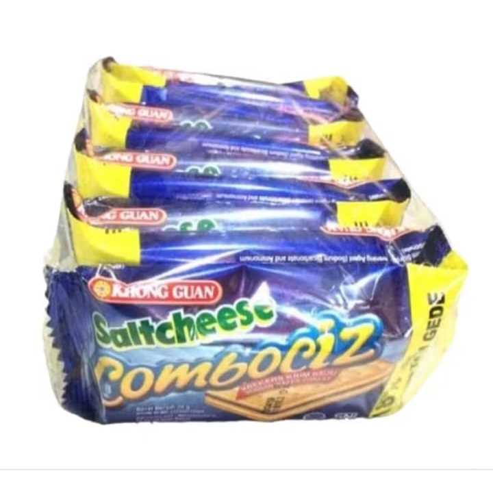 

KHONG GUAN SALTCHEESE COMBOCIZ 1 RENCENG ISI 10 PCS