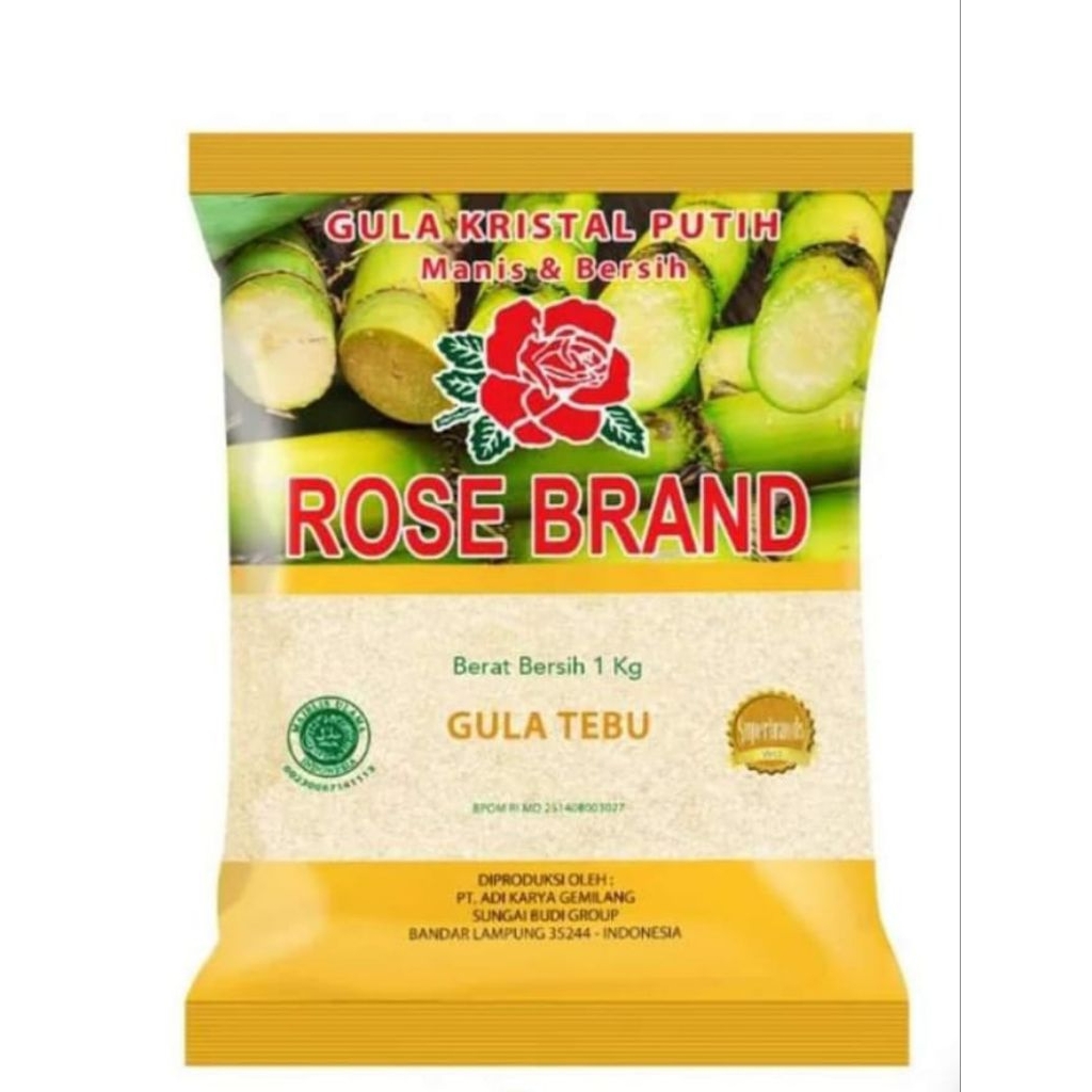 

gula rose brand manis alami