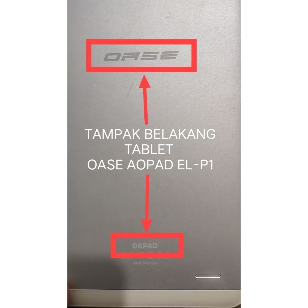 Touchscreen toskrin tablet merk OASE OAPAD EL-P1 original 100%