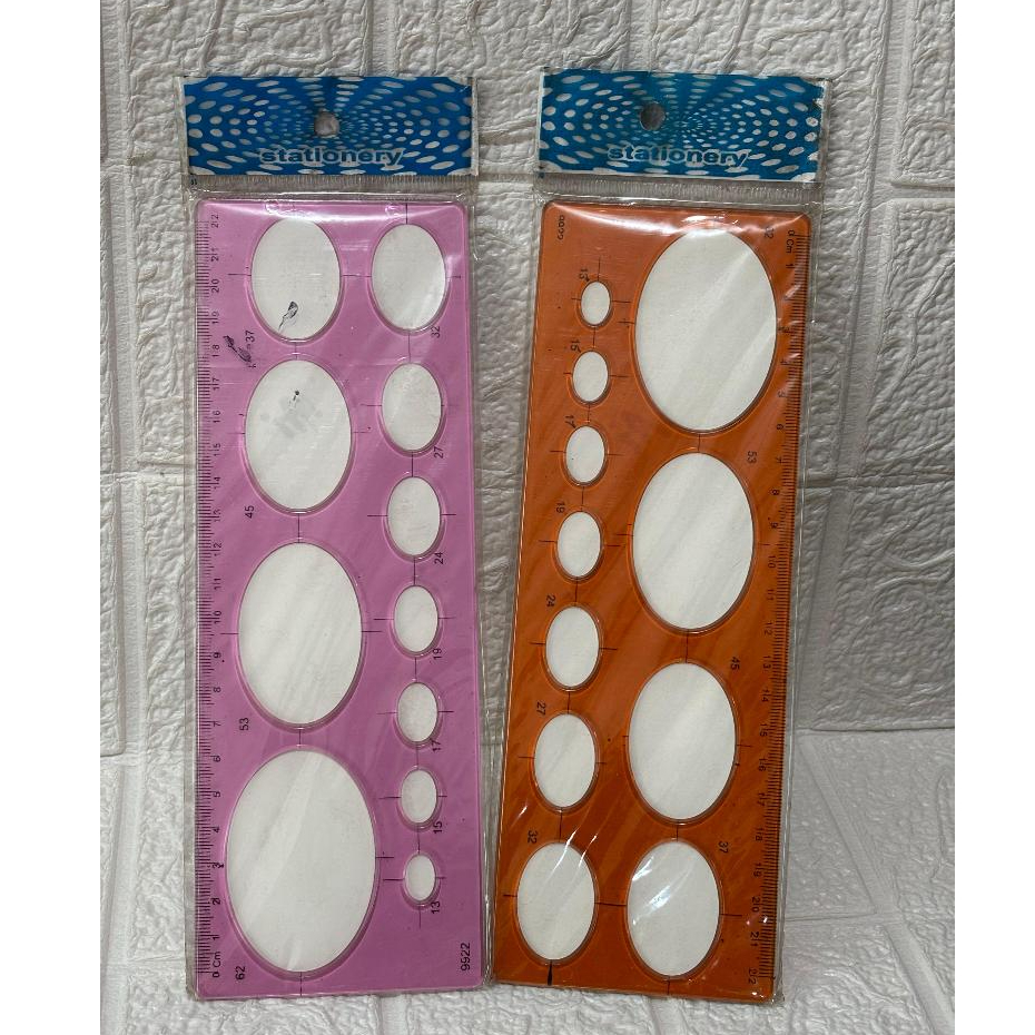 

Penggaris Cetakan Oval 22 cm