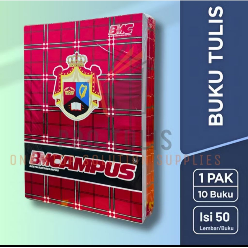 

Buku Tulis BMC Campus 50 Lembar