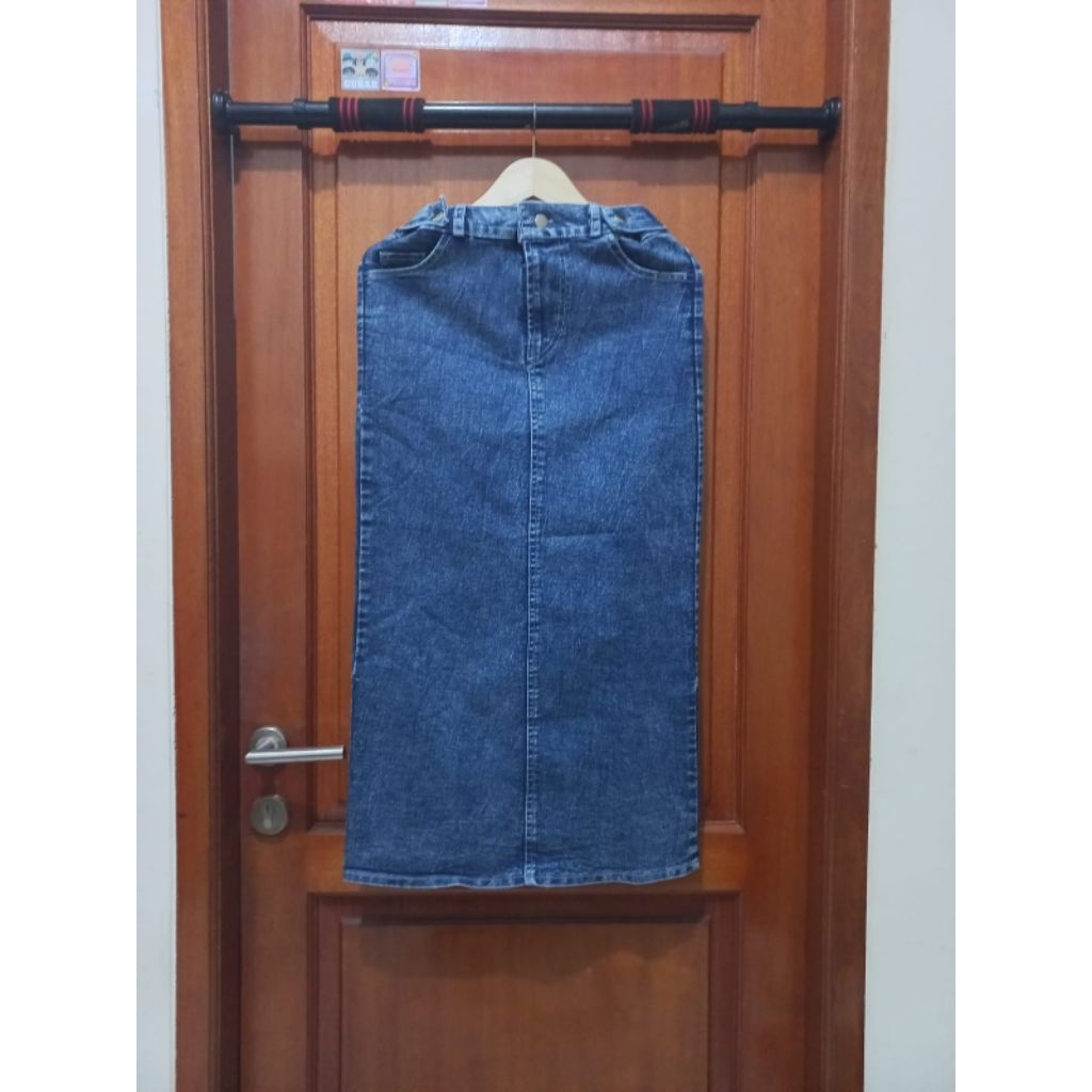 Rok jeans/Jeans/Rok Wanita_Preloved