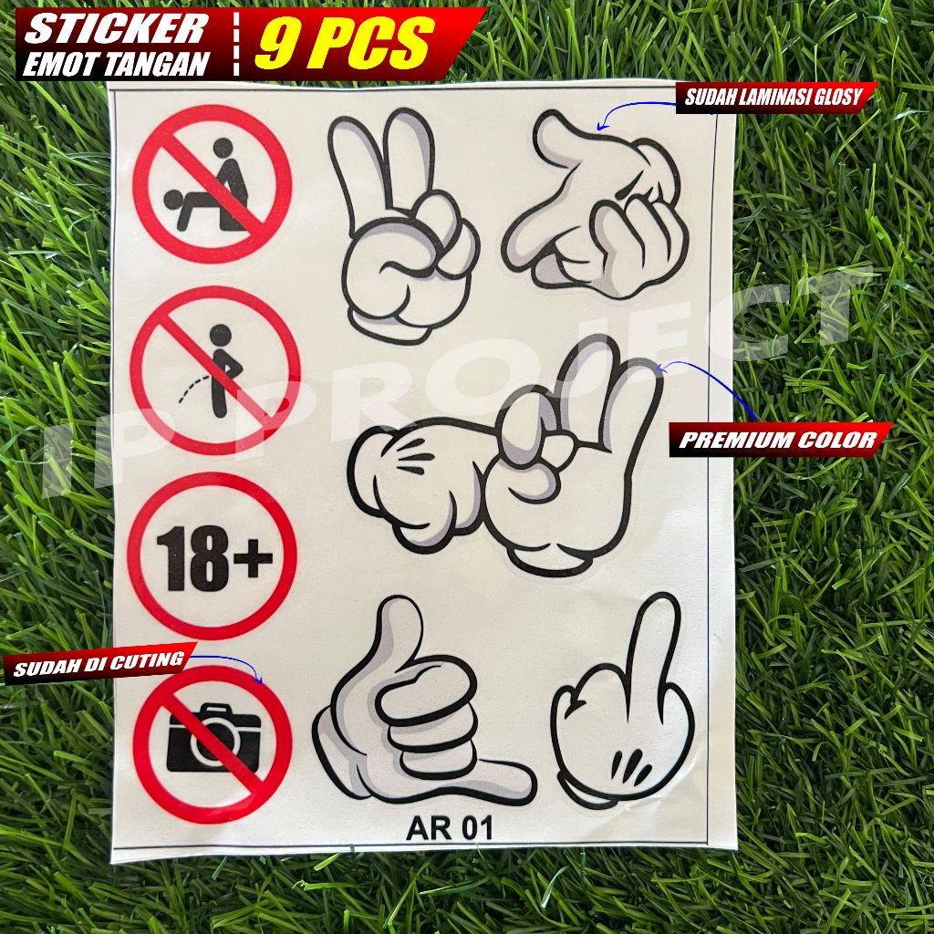 

STICKER EMOT TANGAN SUDAH DI CUTING DAN LAMINASI 9 PCS