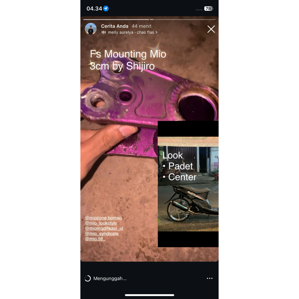 mounting shijiro 3cm mio