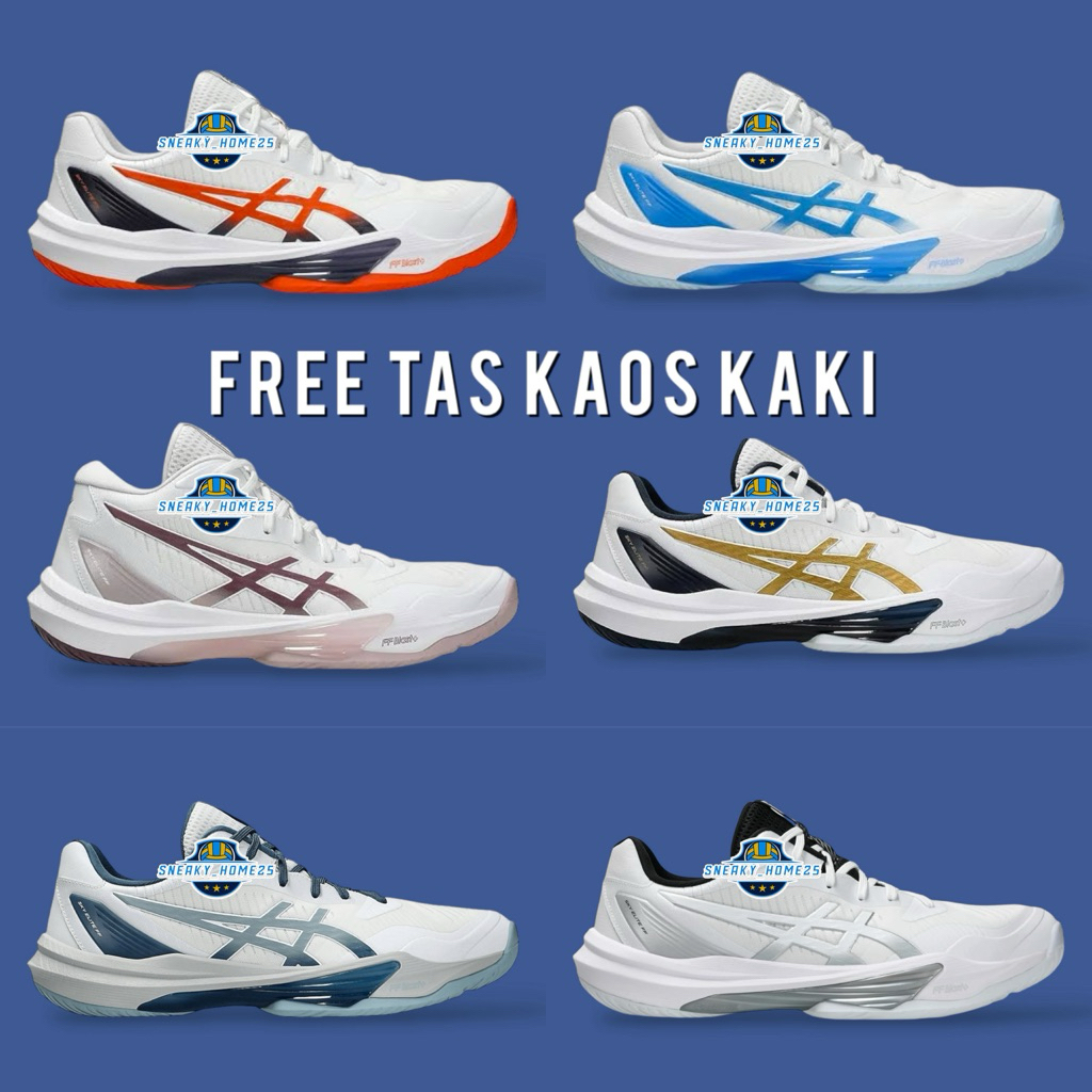 Sepatu Voli Pria SKY ELITE FF MT 3Sepatu Volli Asic Sky Elite FF 3 Super Premium BNIB Sepatu Volly A
