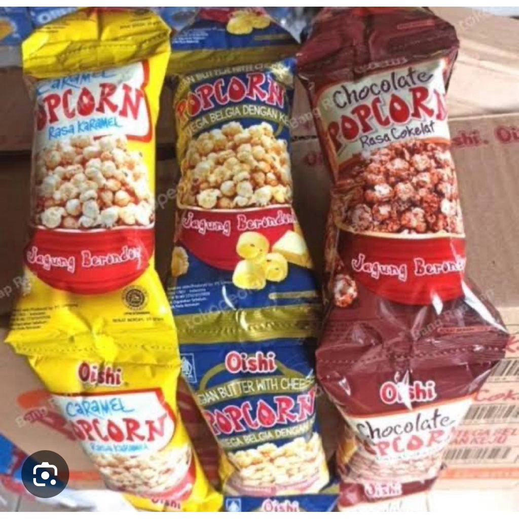 

Oishi POPCORN renteng 10 x 20 gram