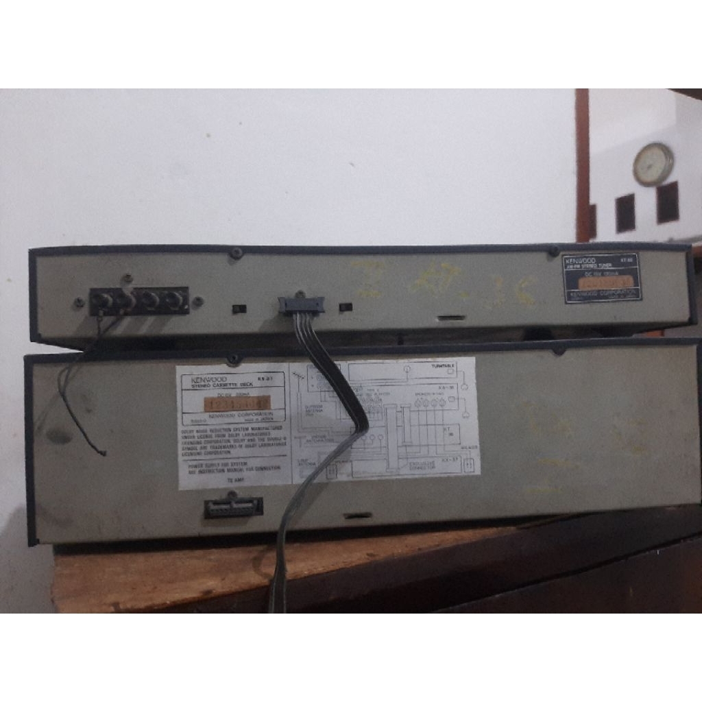 tuneer radio dan tape deck kenwood