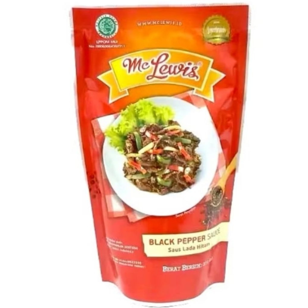 

MC Lewis Black Pepper Sauce 310 gr