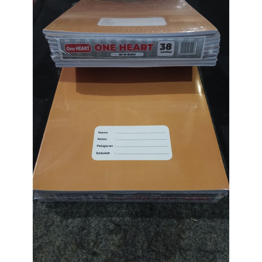 

Buku Tulis A5 Cover Sampul Coklat KRAFT 38 Lembar 10PCS, Buku Sekolah KRAFT 1Pak KWARTO