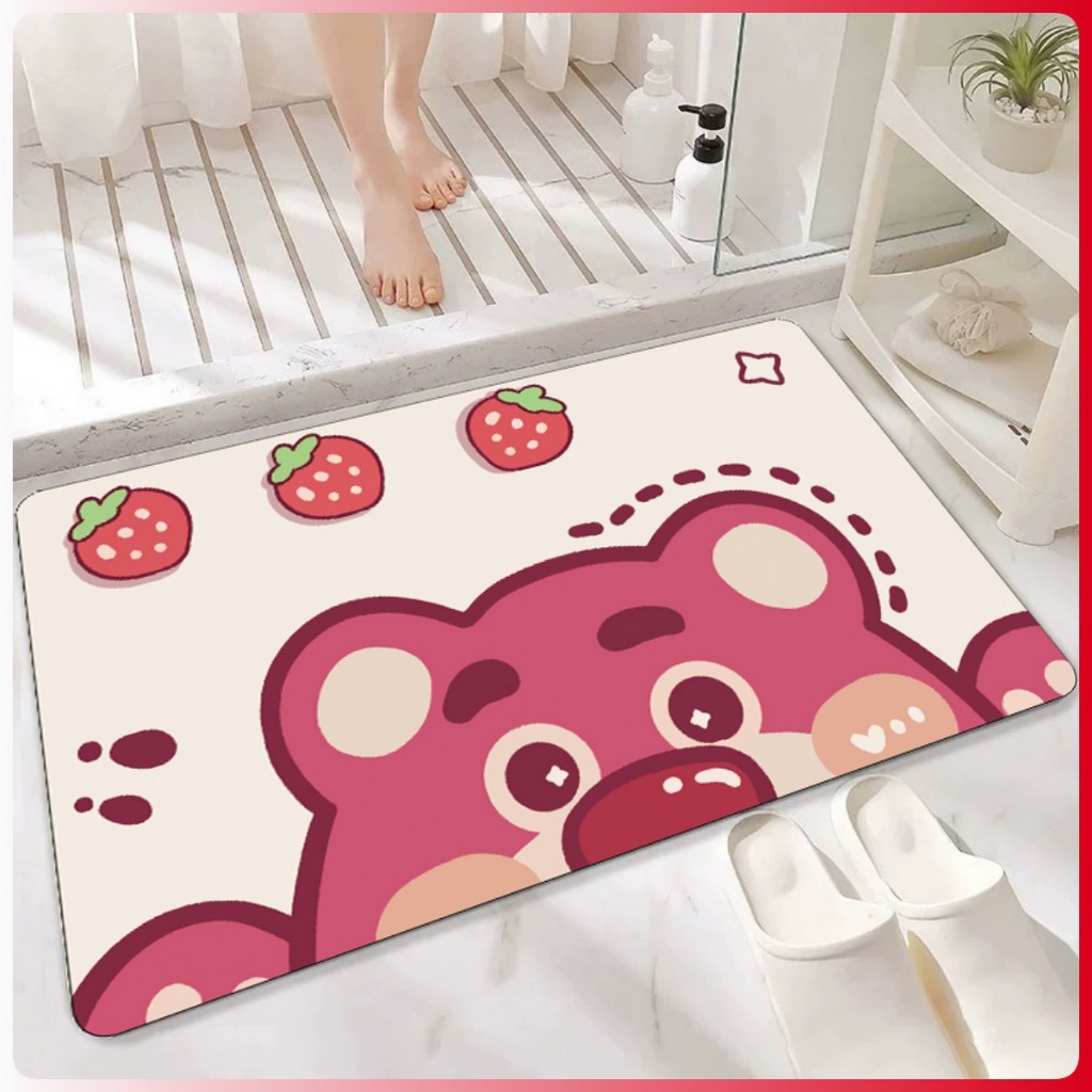 Keset Kaki Anti Slip Anti Bau Menyerap Air Tanpa Noda Air/Keset Kamar Mandi/Keset Dapur Serap Air