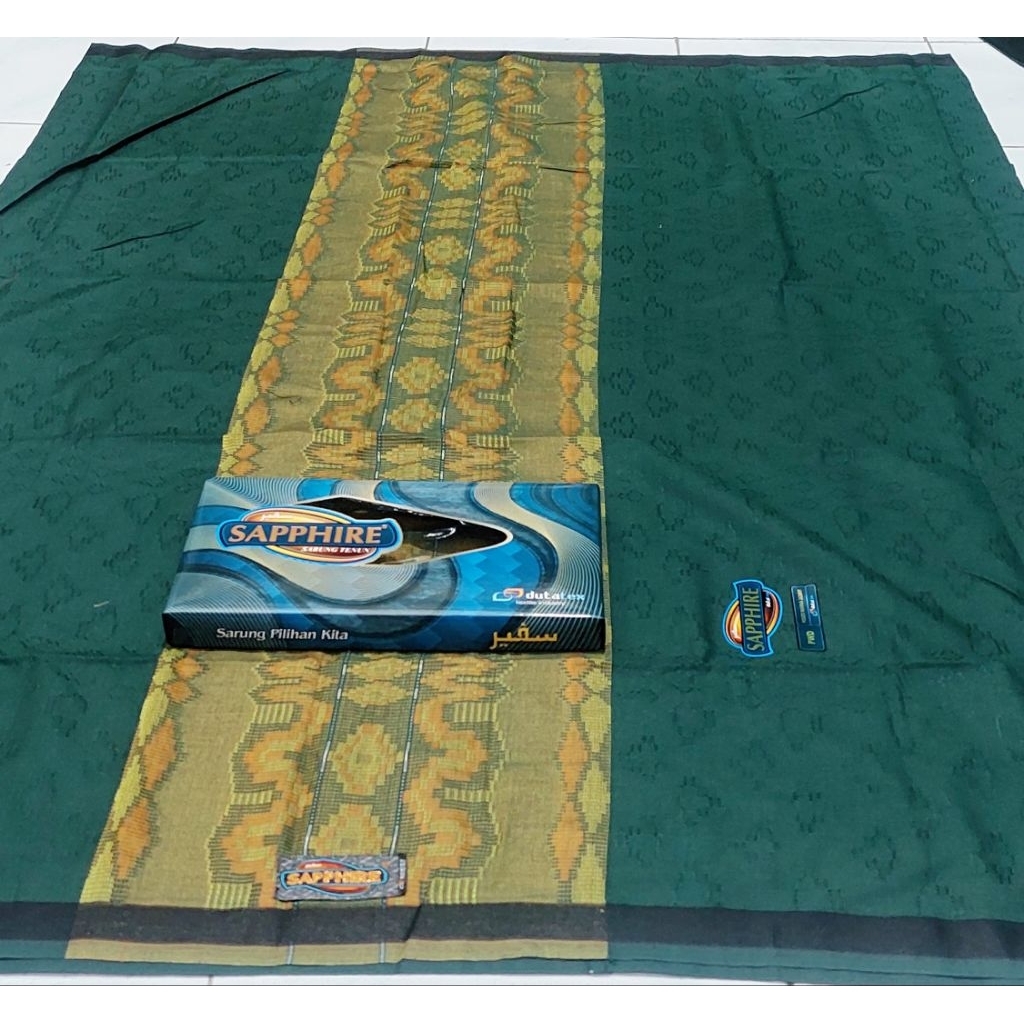 Sarung sapphire polos warna dobby//Sarung sapphire pwd,pwg