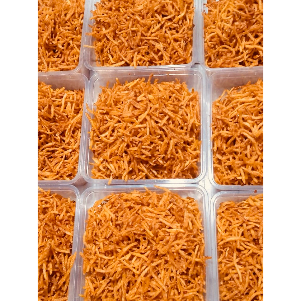 

Kentang Mustofa pedas/original 400 gr