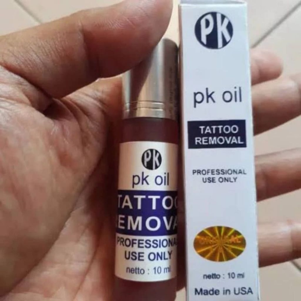 PK OIL Obat Penghapus Tatto Permanen & Sulam Alis Cepat Aman