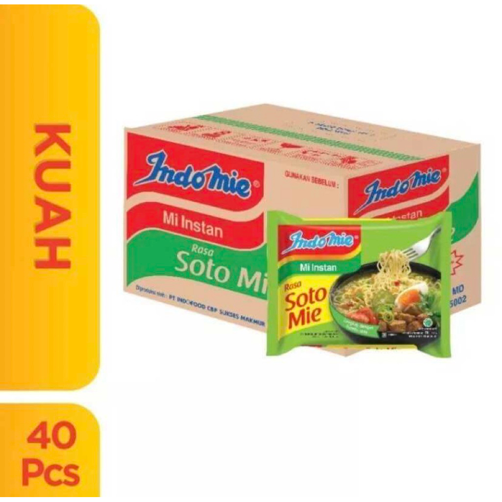 

Warung Koci [DUS] Indomie Soto 1 Dus / Mie Indomie Soto 1 Dus Isi 40pcs SOTO MIE