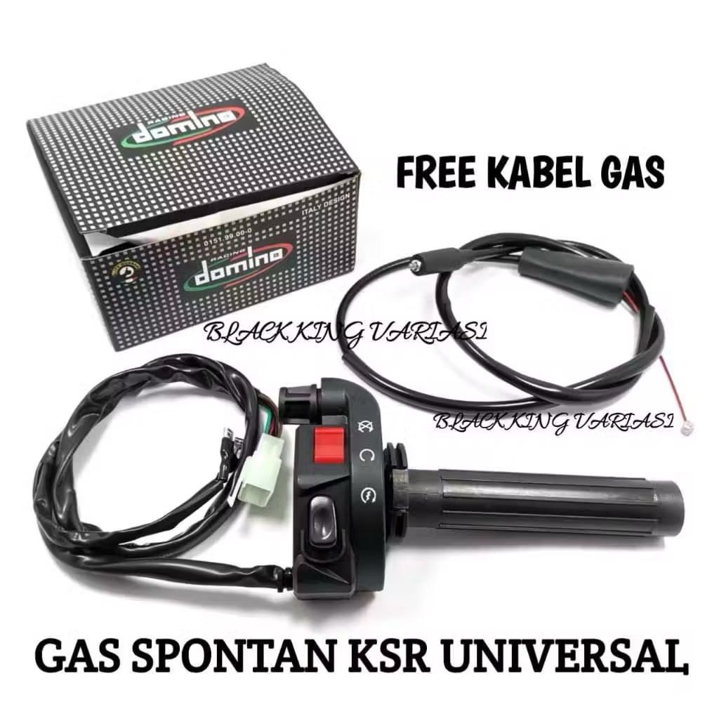 Gas Spontan KSR Universal Untuk Semua Motor Gas Kontan KSR  Kanan Motor Gas KSR Plus Kabel Gas