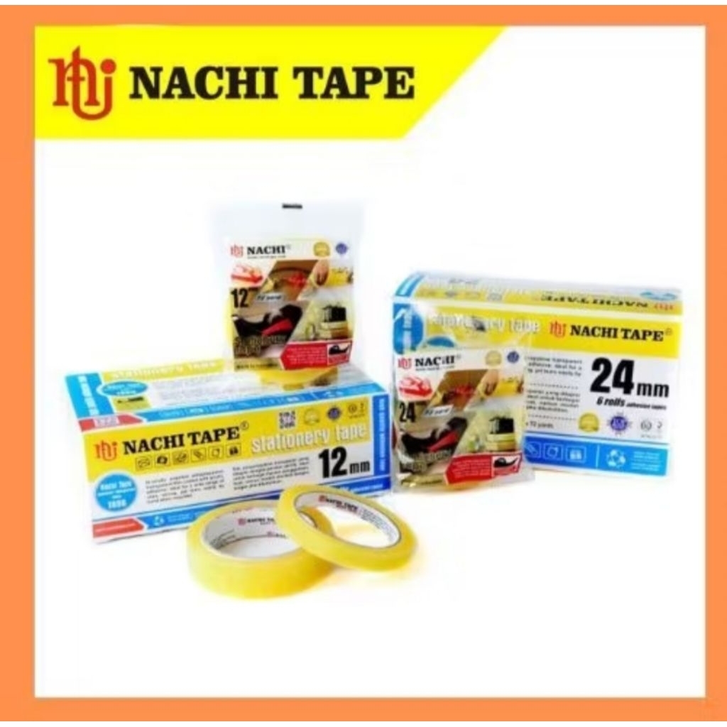 

Isolasi Tape Bening atau Lakban Bening Ukuran 12mm