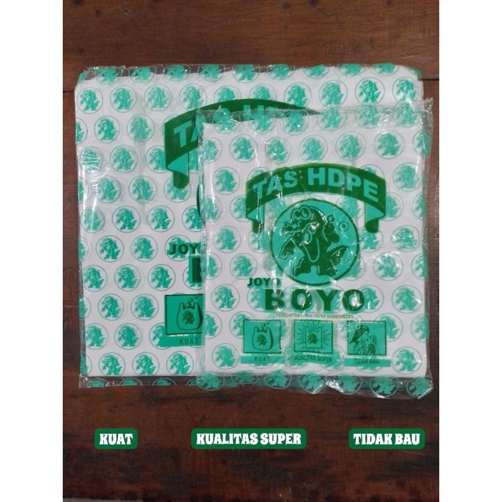 Joyo Boyo Kresek Putih HDPE Ukuran 15/24