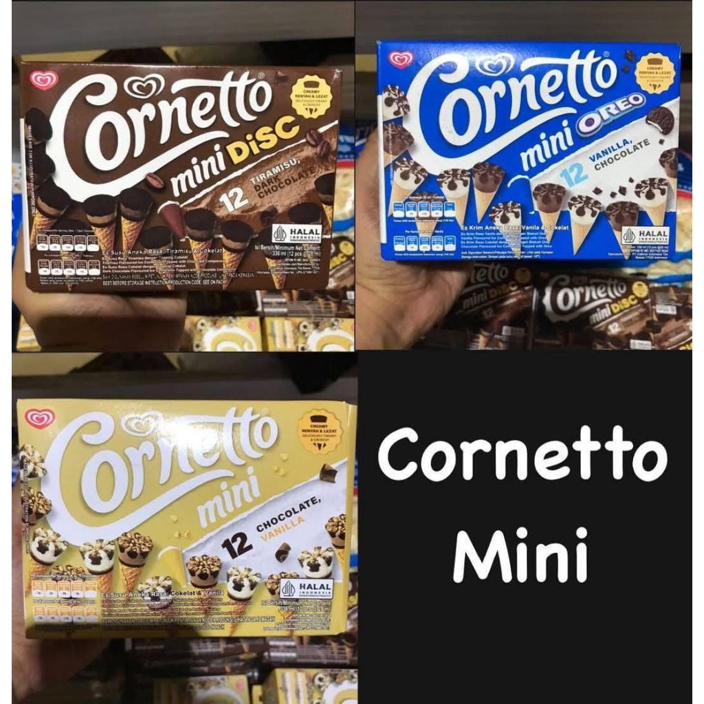 

ICE CREAM CORNETTO MINI