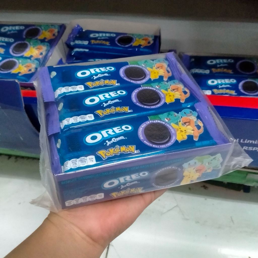

Oreo biskuit Per Pack isi 12pcs 20.4gr