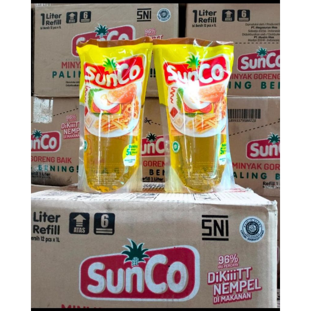 

Minyak goreng sunco 1L