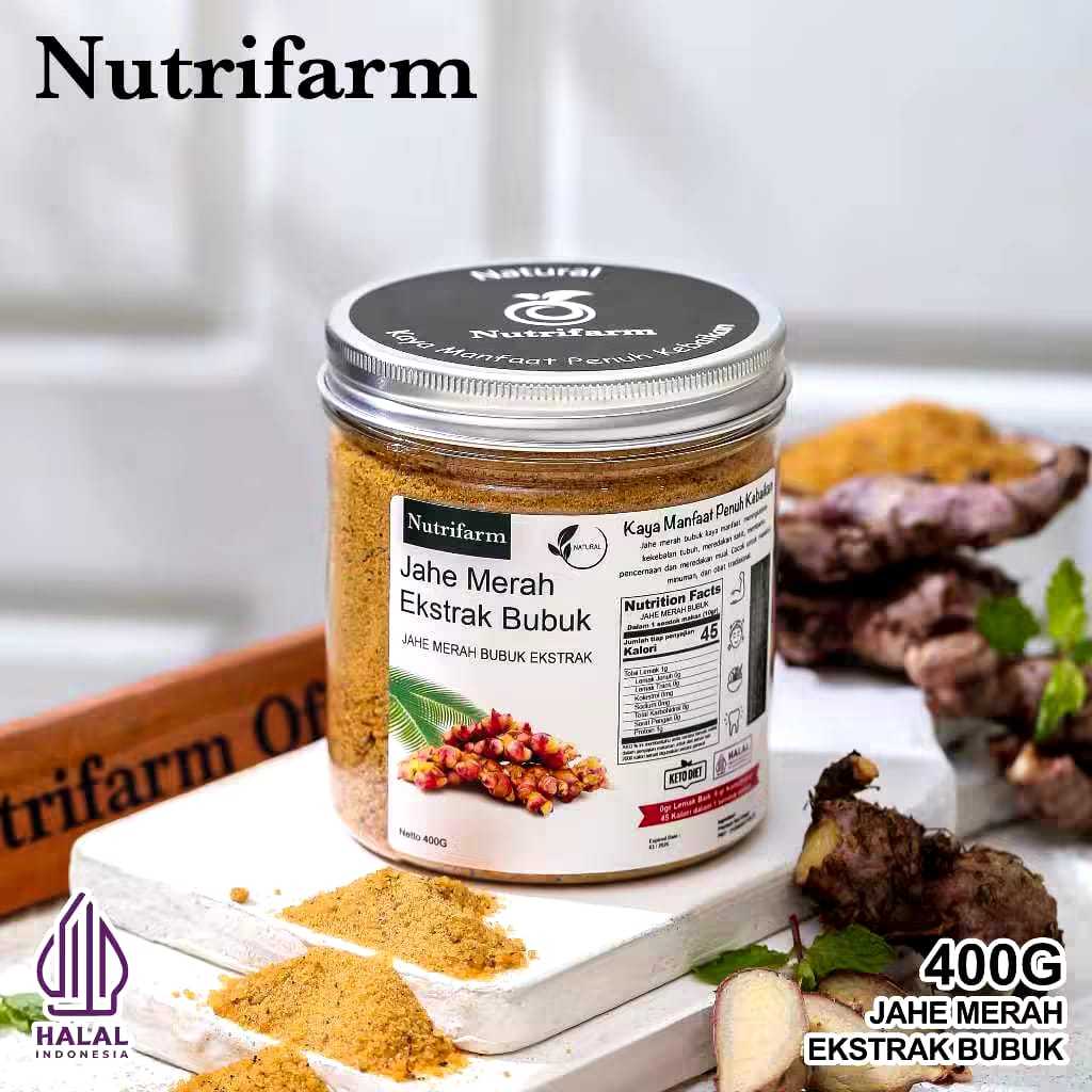 

Nutrifarm Jahe Merah Bubuk 400g
