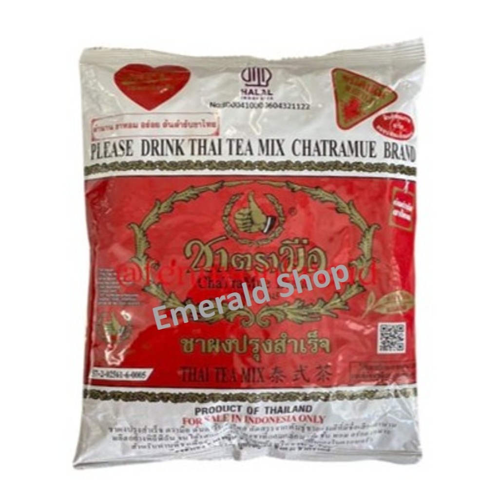 

Thai Tea Mix Chatramue (Black Tea) Number One Brand 400 gr