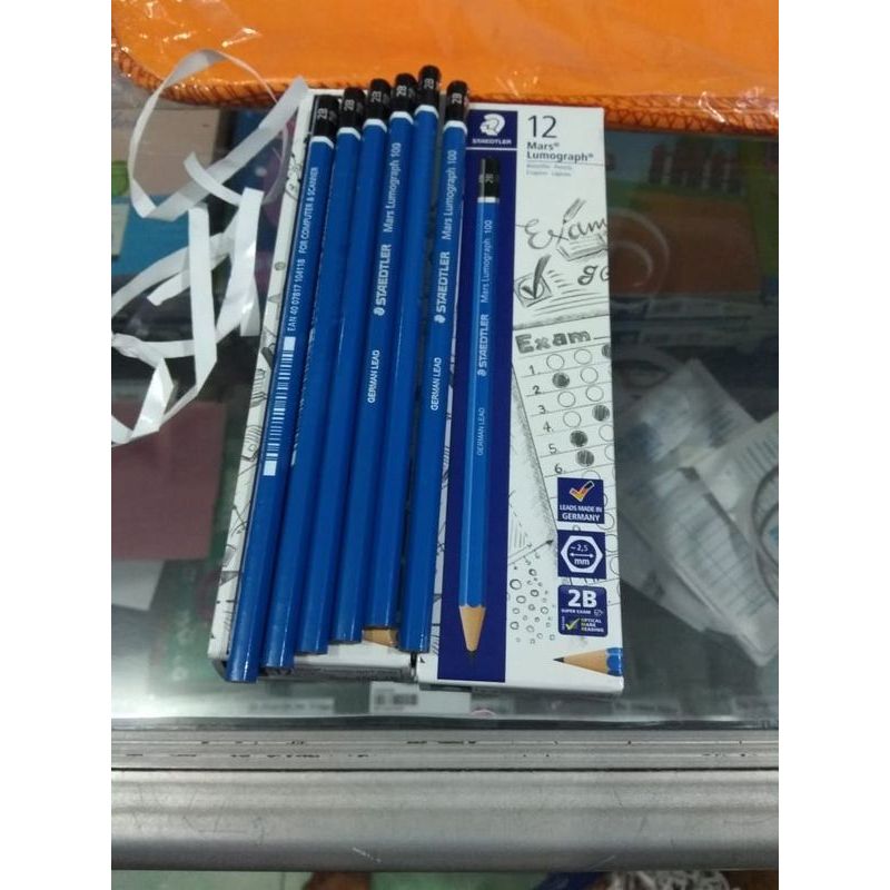 

Pensil Staedtler 2B ASLI MURAH Pensil Ujian Lulus Komputer