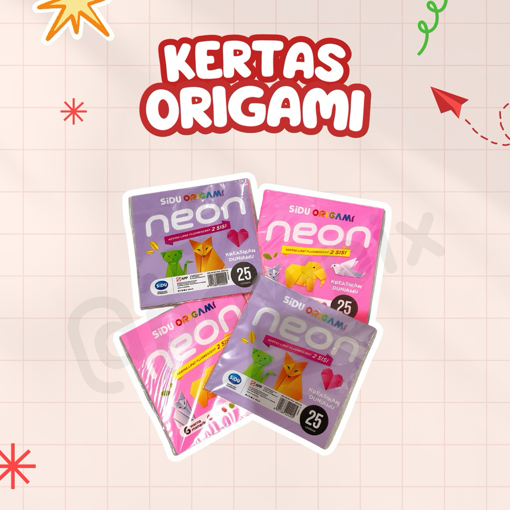 

Kertas Origami 2 sisi
