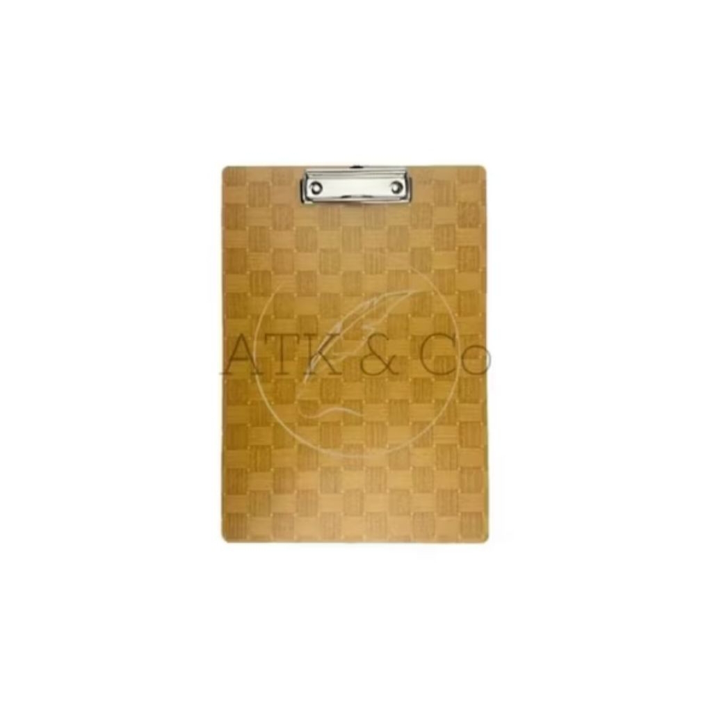 

Papan Jalan Dada Kayu F4- Wooden Clipboard Folio Clipboard