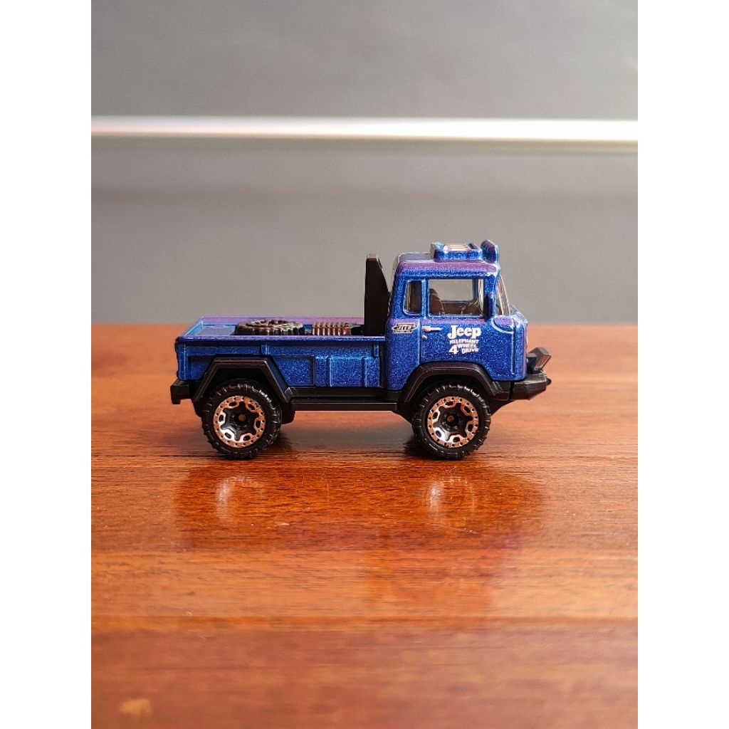 Mobil Mainan Hotwheels 57 Jeep FC warna biru Loose Promo Termurah Kondisi Mulus - Preloved (Bekas)