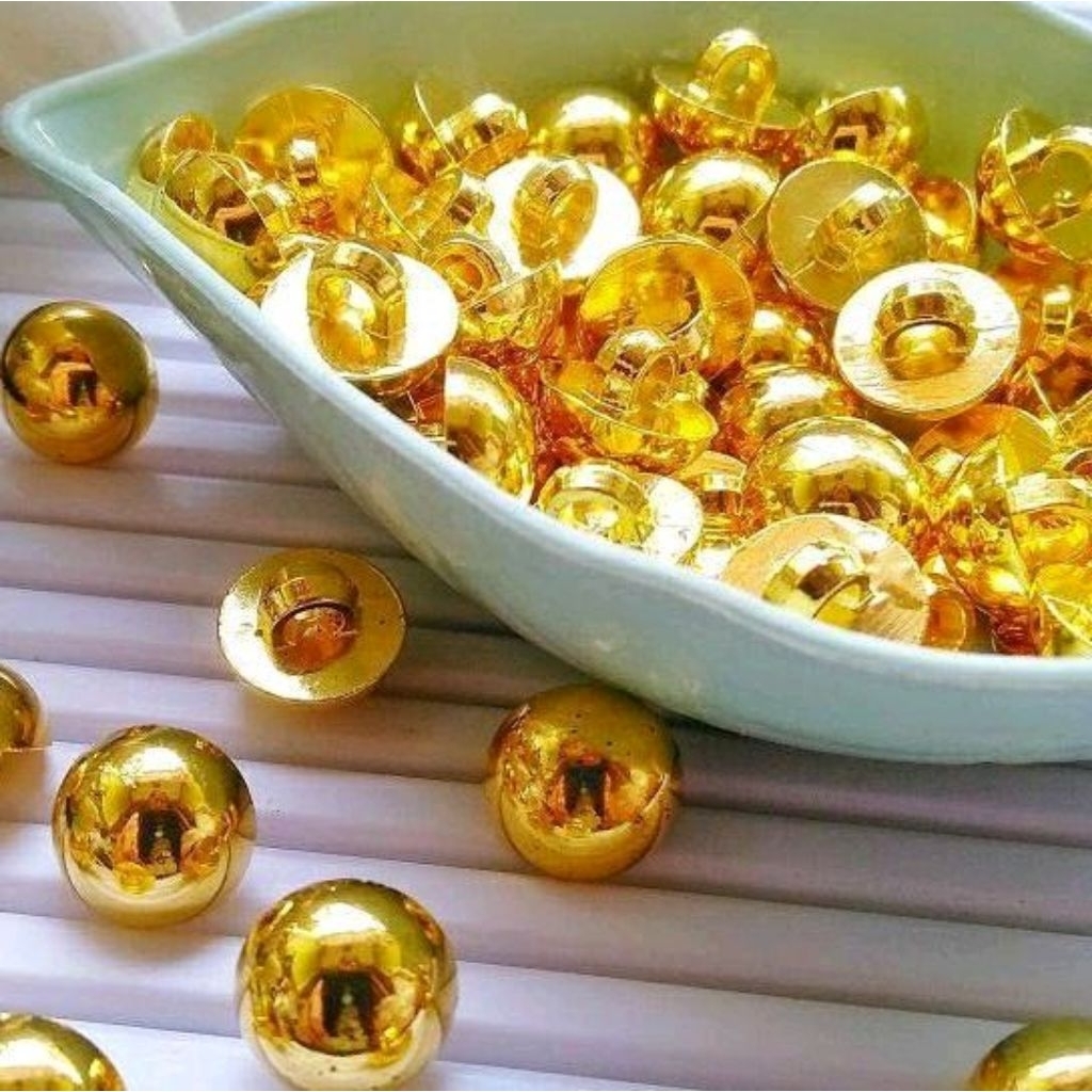 KANCING JAMUR / KANCING ROSE GOLD DAN SILVER