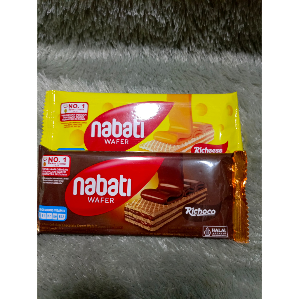 

NABATI WAFER 1PACK ISI 10 BNGKUS 16GR