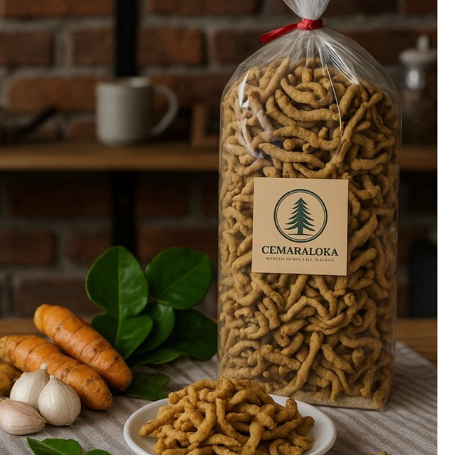 

CEMARALOKA - Kripik Usus Ayam Gurih Rempah Original